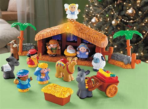 fisher price little people christmas nativity